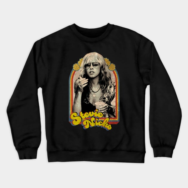 Stevie Nicks Is My Fairy Godmother Crewneck Sweatshirt by OcaSign